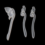 8Pcs DIY Classical Hairpin Silicone Mold Jewelry Making Resin Craft