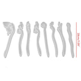 8Pcs DIY Classical Hairpin Silicone Mold Jewelry Making Resin Craft