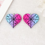 8Pcs Goth Halloween Charms Acrylic Jewelry Findings for DIY Making