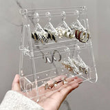 Acrylic Earring Display Stand Jewelry Storage Rack