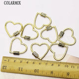 Heart Clasp Pendant for Necklace Making