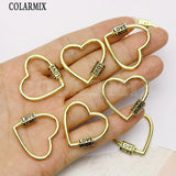 Heart Clasp Pendant for Necklace Making