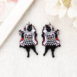 8Pcs Mermaid Cat Charms for DIY Jewelry Making