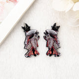 8Pcs Mermaid Cat Charms for DIY Jewelry Making