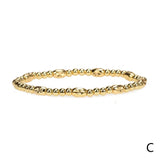 Personalized Round Bead Elastic Bracelet for Men and Women