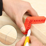 8Pcs Woodworking Positioning Squares, Right Angle Clamping Tool
