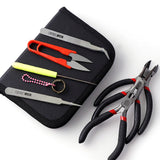 8Pcs Jewelry Making Pliers Set Round Nose Cutter Scissor Beading Tweezers