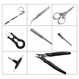 8Pcs Jewelry Making Tool Kits Pliers Set Round Nose Plier Cutting Pliers