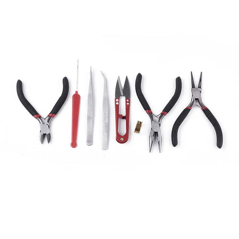 8Pcs Jewelry Making Supplies Kit Beading Tool DIY Jewelry Tools
