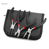 8Pcs Jewelry Making Tool Kits Pliers Set Round Nose Plier Side Cutting Plier