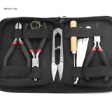 8Pcs Jewelry Making Tool Kits Pliers Set Round Nose Plier Side Cutting Plier