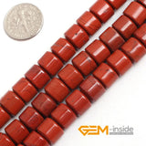 8X10MM Red Jasper Beads Natural Stone DIY Loose Beads 15 Inches
