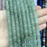 8X12MM Natural Stone Bamboo Shape Beads DIY Jewelry Making