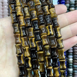8X12MM Natural Stone Bamboo Shape Beads DIY Jewelry Making