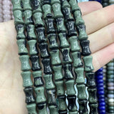 8X12MM Natural Stone Bamboo Shape Beads DIY Jewelry Making