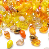 Crystal Drop Pendant Crafts Mixed Teardrop Glass Loose Beads