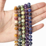 8X6mm Australian Green Jades Amethysts Wheel Faceted Loose Bead
