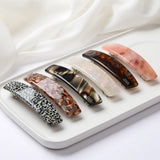 French Hairclips Acetate High Headwear Hair Accessories for Women