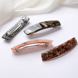 French Hairclips Acetate High Headwear Hair Accessories for Women