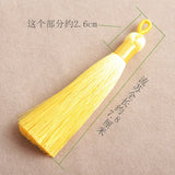 DIY Small Tassel Pendant Short Thin Smooth DC Tassel