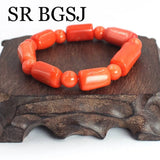 Orange Coral Women Adjustable Bracelet