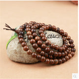 8mm 108 Bead Vietnamese Agarwood Aloeswood Men's Bracelet