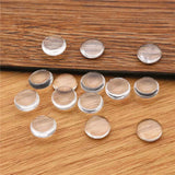 Round Flat Back Clear Glass Cabochon, High Quality, Wholesale Promotion