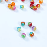 8mm 10mm 12mm Acrylic Beads Mix Round Loose DIY Bracelet Earrings Necklace