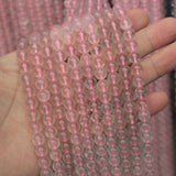 8mm 10mm 12mm Rose Quartz Stone Beads Natural Gemstone DIY Loose Beads