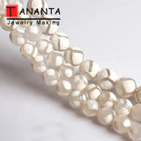 8mm 10mm Faceted Tibetan Agates Beads Round Football Beads Natural Stone