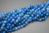 8mm 10mm Ink Agate Stone Round Loose Beads DIY Jewelry Supplies
