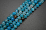 8mm 10mm Faceted Dragon Veins Agate Stone Beads DIY Jewelry Supplies