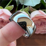 8mm 10mm Tungsten Carbide Wedding Band Couple Ring
