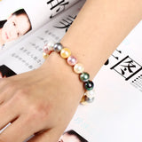 Natural Freshwater Pearl Bracelet for Women Pink Real Pearl Bracelet