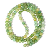 8mm 10mm Multicolor Two-color Broken Flowers Loose Beads