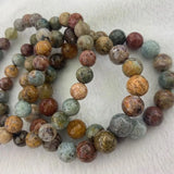Ocean Agate Stone Beads Bracelet DIY Jewelry for Women