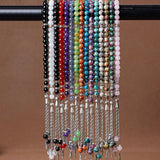 8mm/33 Muslim Prayer Beads Rosary Bracelet Unisex Islamic Jewelry