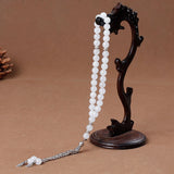 8mm/33 Muslim Prayer Beads Rosary Bracelet Unisex Islamic Jewelry