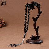 8mm/33 Muslim Prayer Beads Rosary Bracelet Unisex Islamic Jewelry