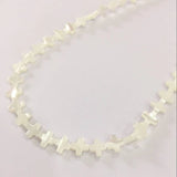 8mm 46pcs Cross High 100% Pearl Shell Natural Shell Bead Loose Strands