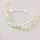 8mm 46pcs Cross High 100% Pearl Shell Natural Shell Bead Loose Strands