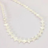 8mm 46pcs Cross High 100% Pearl Shell Natural Shell Bead Loose Strands