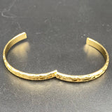 8mm 4pcs 24k Dubai Bangles for Women Indian Jewelry Middle East African Bracelet