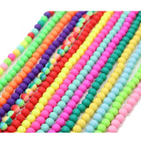 Polymer Clay Round Beads: 8mm 50pcs/String Spacer Beads for Jewelry Making
