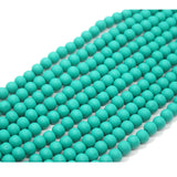 Polymer Clay Round Beads: 8mm 50pcs/String Spacer Beads for Jewelry Making