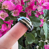 8mm 6mm Tungsten Carbide Ring Engagement Band Comfort Fit