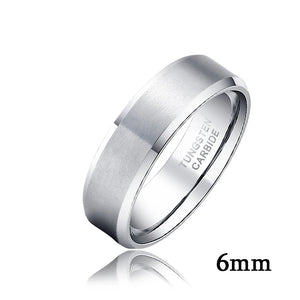 Classic Couple Rings Tungsten Wedding Bands Jewelry Pair