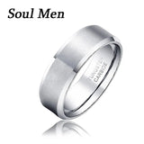 Classic Couple Rings Tungsten Wedding Bands Jewelry Pair
