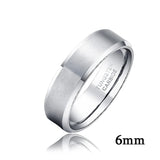 Classic Couple Rings Tungsten Wedding Bands Jewelry Pair