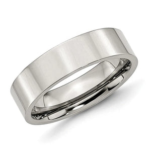 Engraved Duck Feet Decal Titanium Steel Rings